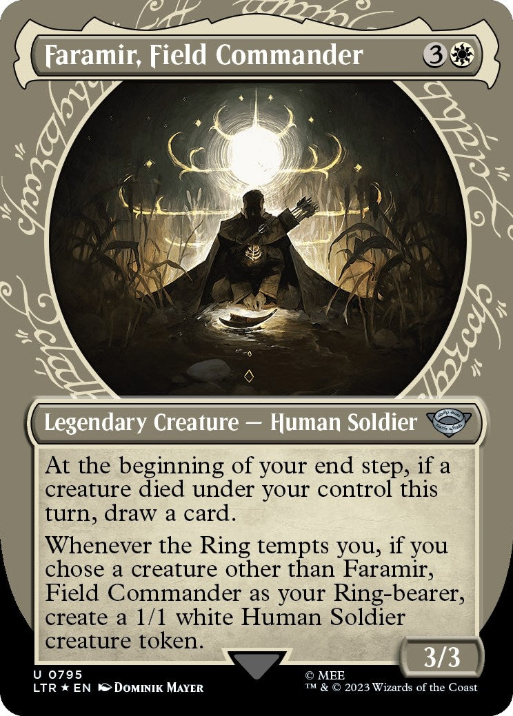 Faramir, Field Commander (Showcase) (Surge Foil) (795) (LTR)