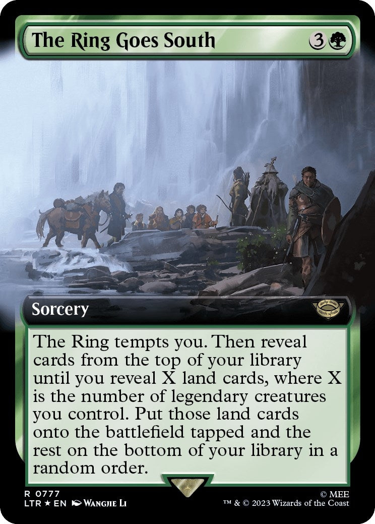 The Ring Goes South (Extended Art) (Surge Foil) (777) (LTR)