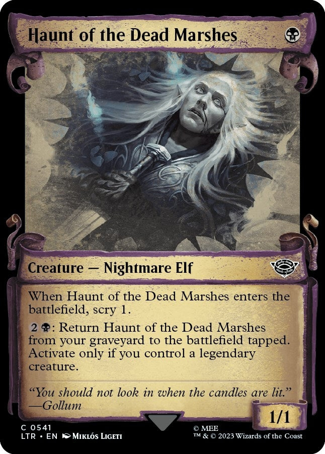 Haunt of the Dead Marshes (Showcase Scrolls) (541) (LTR)
