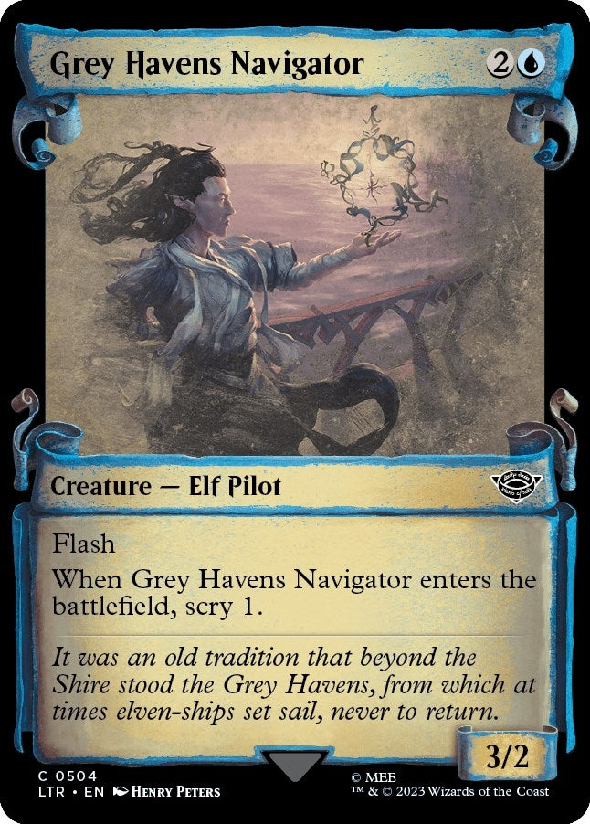 Grey Havens Navigator (Showcase Scrolls) (504) (LTR)