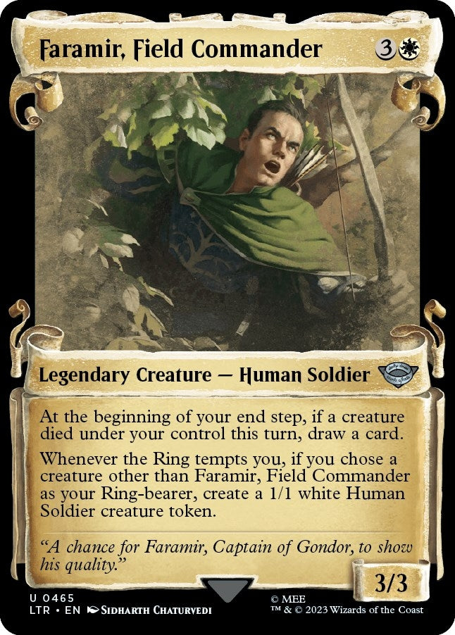 Faramir, Field Commander (Showcase Scrolls) (465) (LTR)