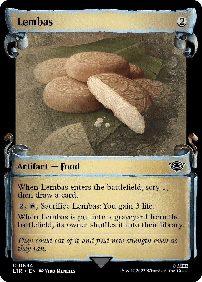 Lembas (Showcase Scrolls) (694) (LTR)