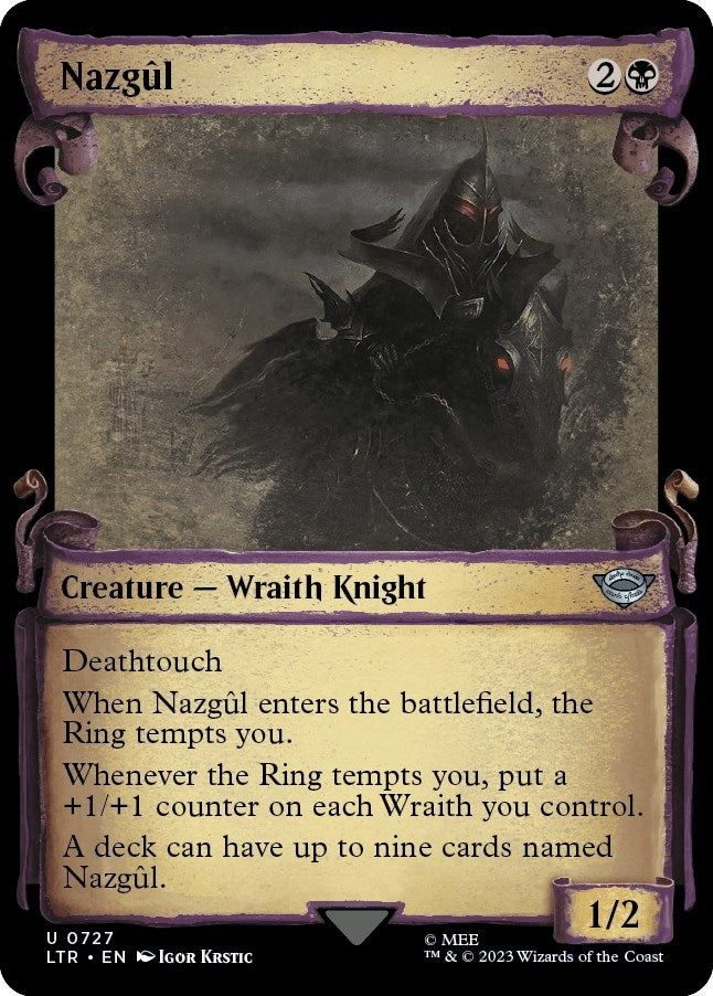 Nazgul (0727) (Showcase Scrolls) (727) (LTR)