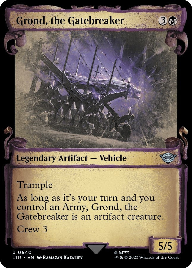 Grond, the Gatebreaker (Showcase Scrolls) (540) (LTR)