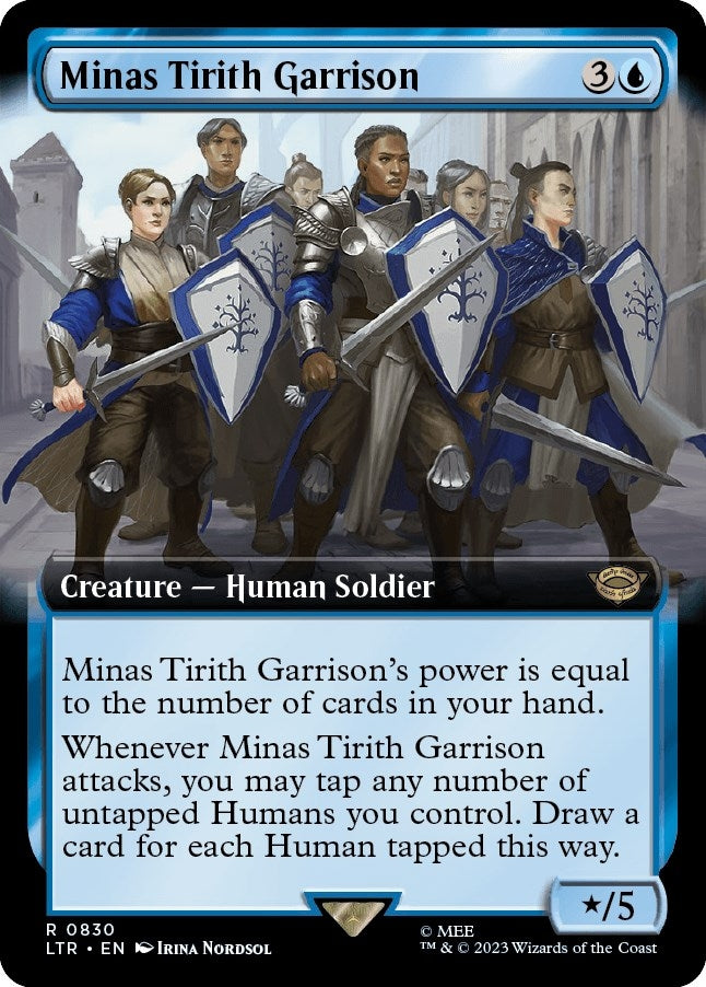 Minas Tirith Garrison (Extended Art) (830) (LTR)