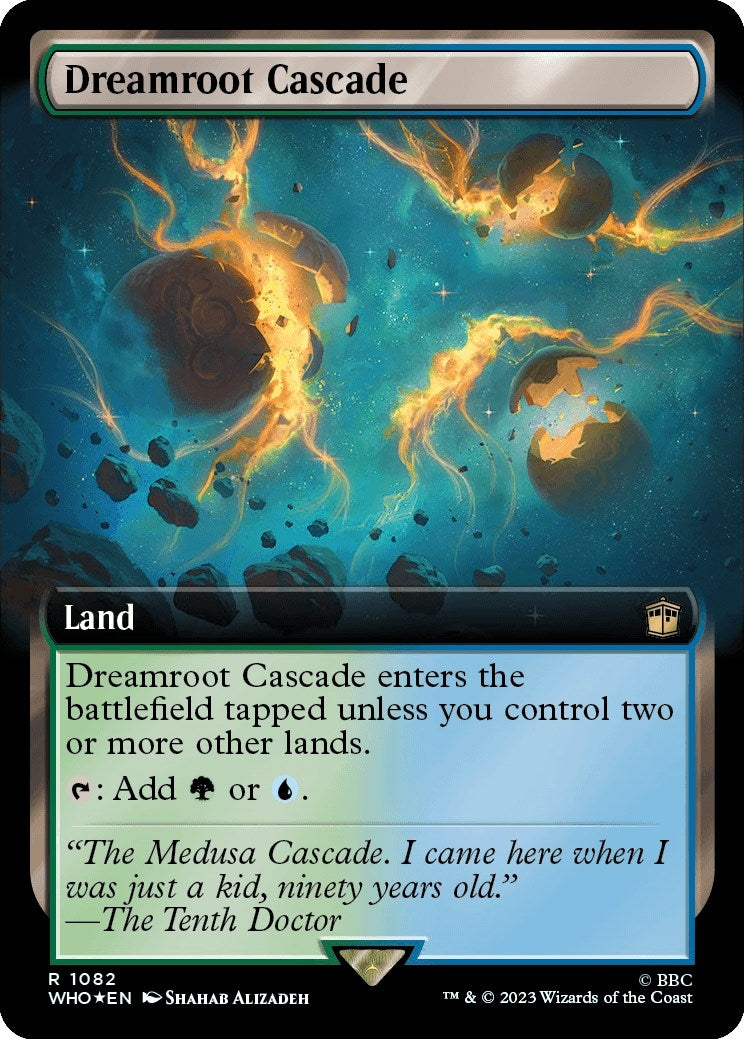 Dreamroot Cascade (Extended Art) (Surge Foil) (1082) (WHO)