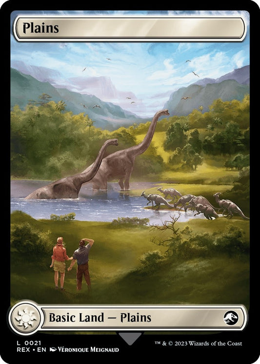 Plains (21) (Universes Beyond: Jurassic World Collection) (REX)