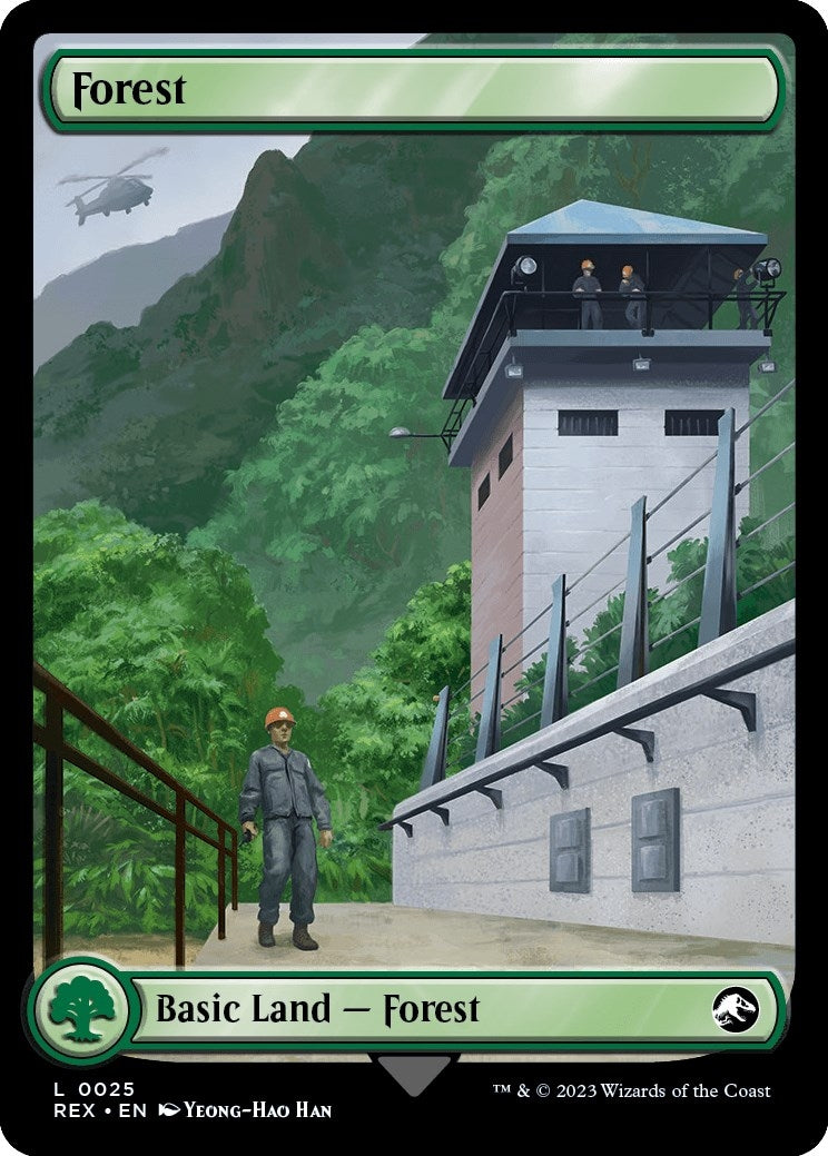 Forest (25) (Universes Beyond: Jurassic World Collection) (REX)