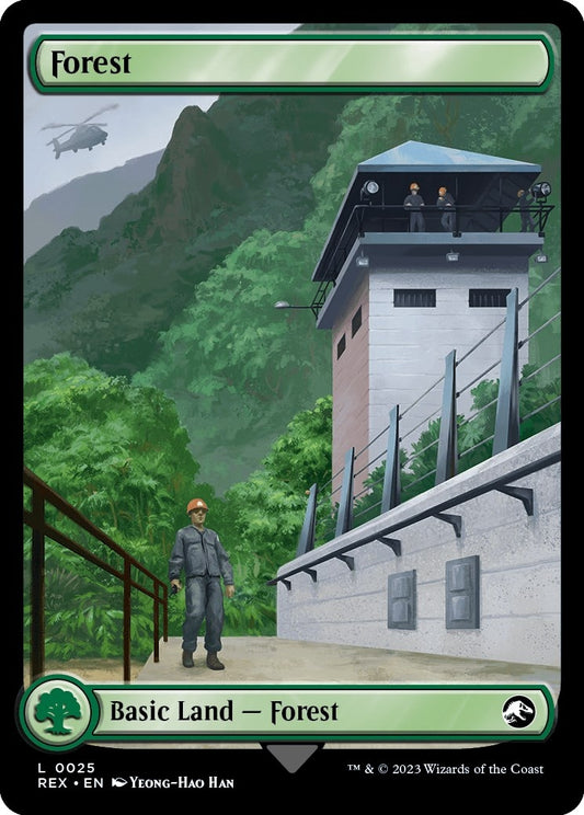 Forest (25) (Universes Beyond: Jurassic World Collection) (REX)