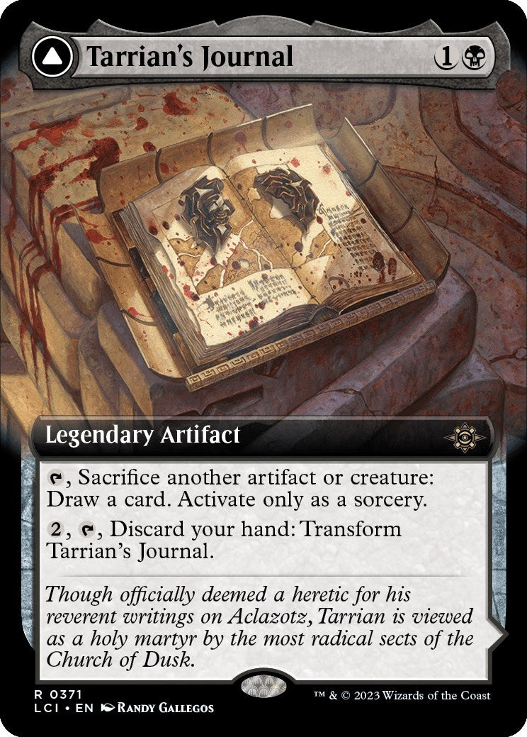 Tarrian's Journal (Extended Art) (371) (LCI)