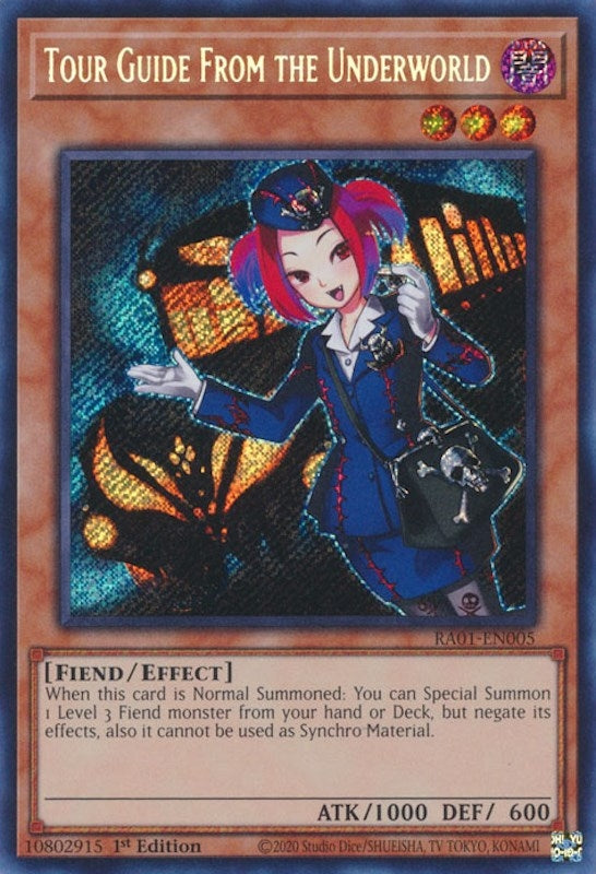 Tour Guide From the Underworld (Secret Rare) (RA01-EN005) (RA01)