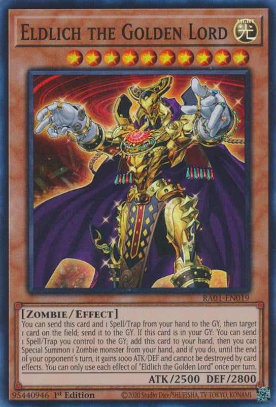 Eldlich the Golden Lord (RA01-EN019) (RA01)