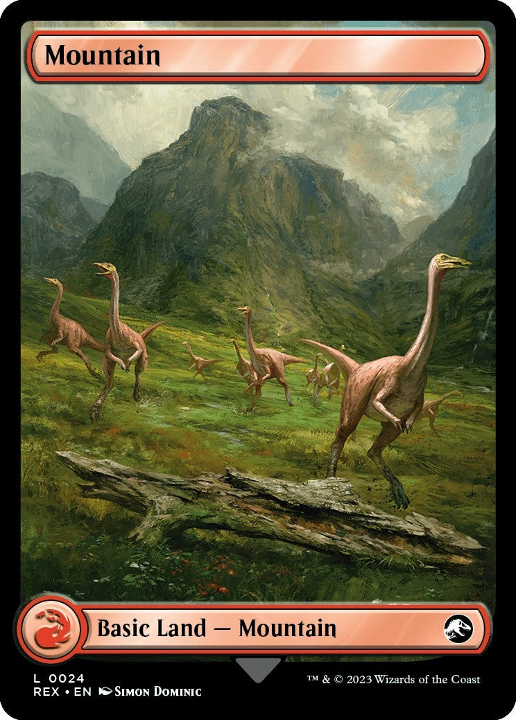 Mountain (24) (Universes Beyond: Jurassic World Collection) (REX)