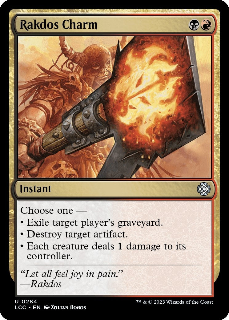 Rakdos Charm (284) (LCC)