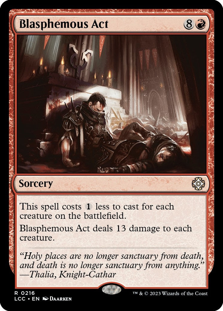 Blasphemous Act (216) (LCC)
