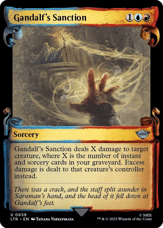 Gandalf's Sanction (Showcase Scrolls) (659) (LTR)