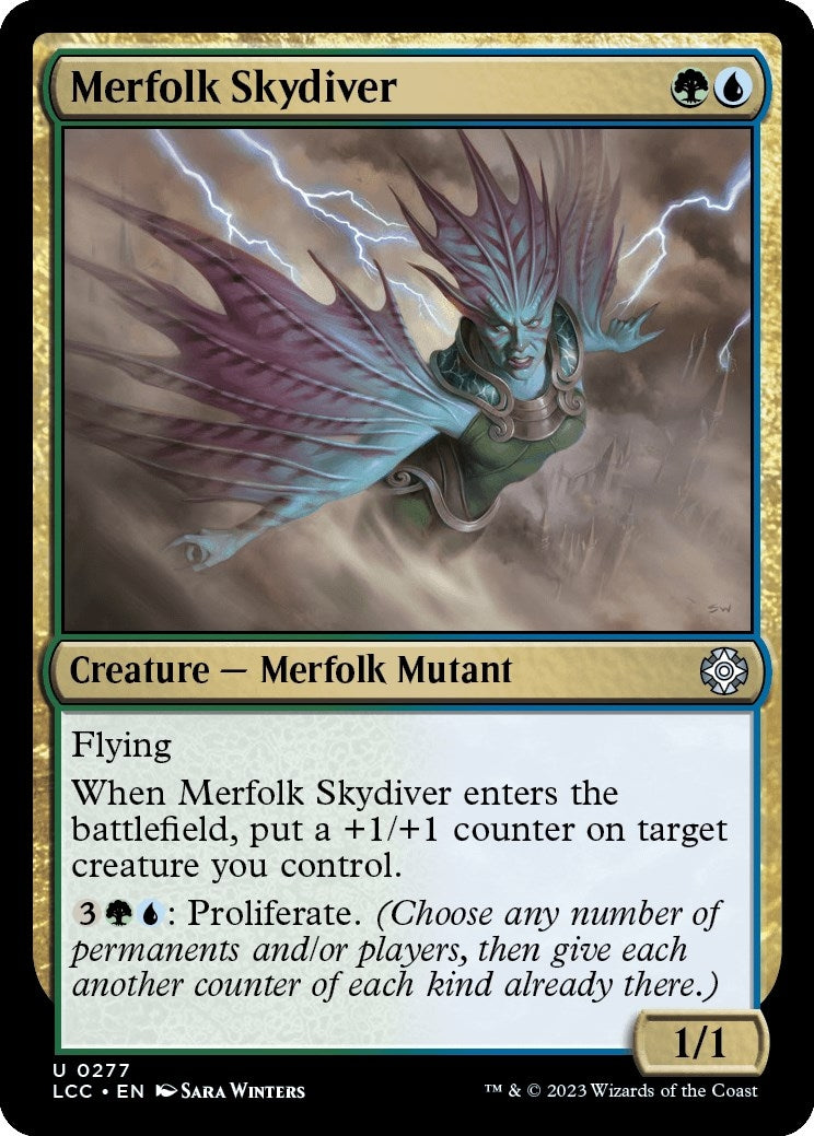Merfolk Skydiver (277) (LCC)