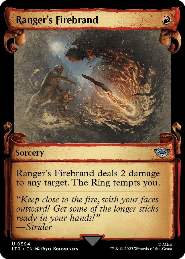 Ranger's Firebrand (Showcase Scrolls) (594) (LTR)