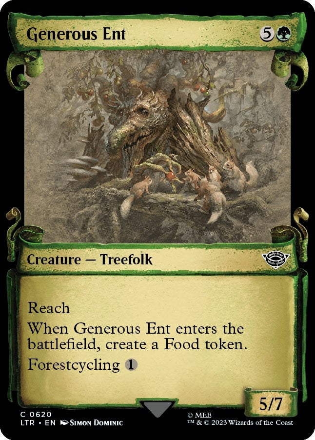 Generous Ent (Showcase Scrolls) (620) (LTR)