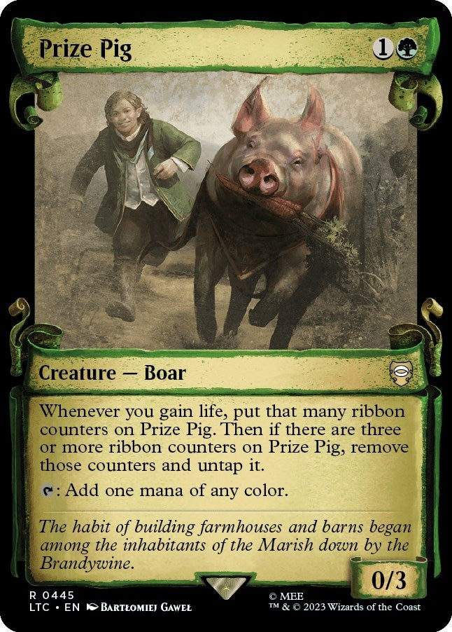 Prize Pig (Showcase Scrolls) (445) (LTC)