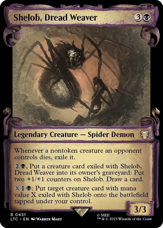 Shelob, Dread Weaver (Showcase Scrolls) (431) (LTC)