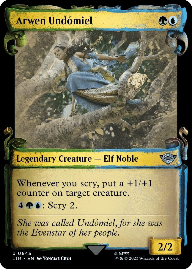 Arwen Undomiel (Showcase Scrolls) (645) (LTR)