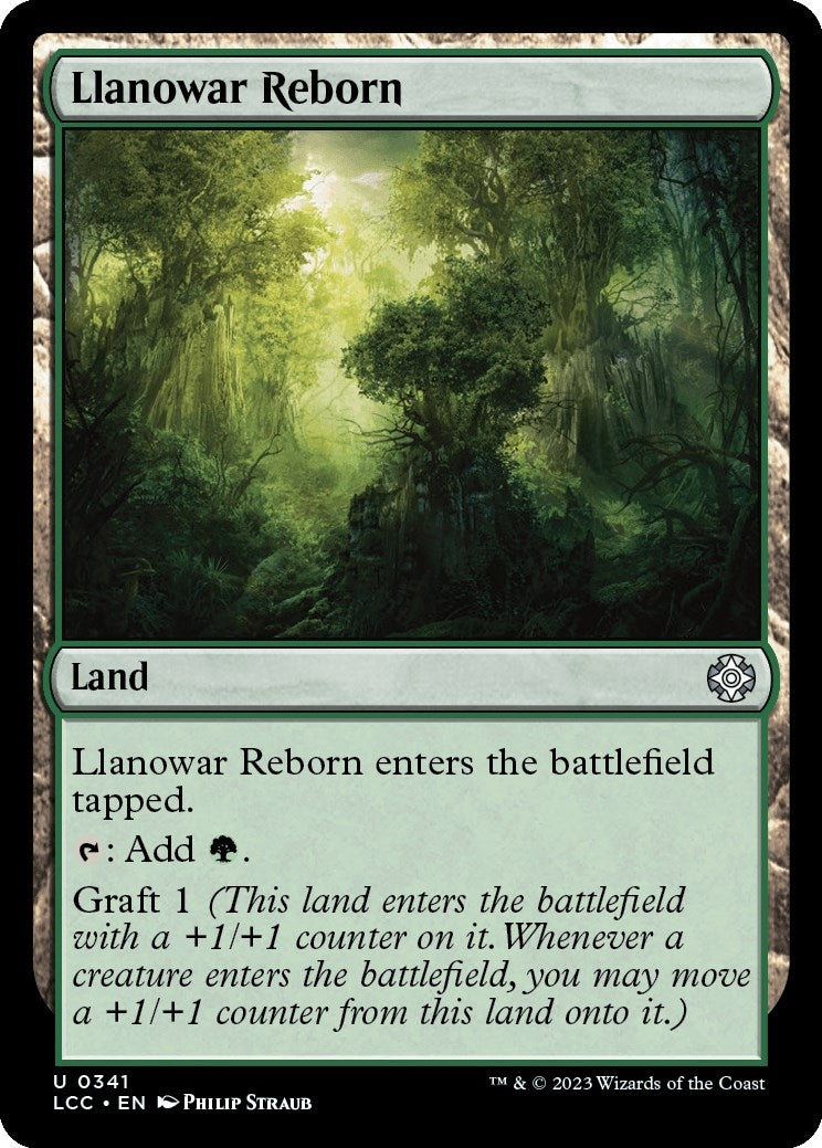 Llanowar Reborn (341) (LCC)