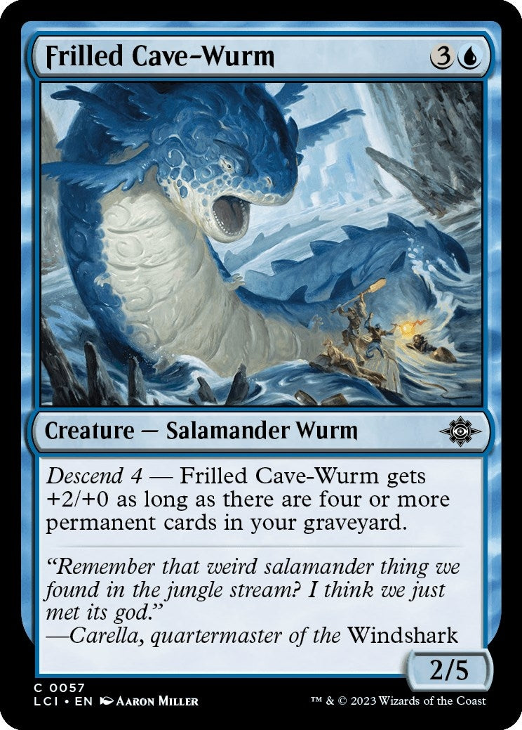Frilled Cave-Wurm (57) (LCI)