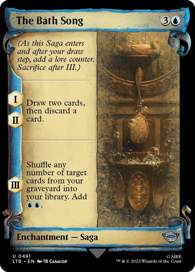 The Bath Song (Showcase Scrolls) (491) (LTR)