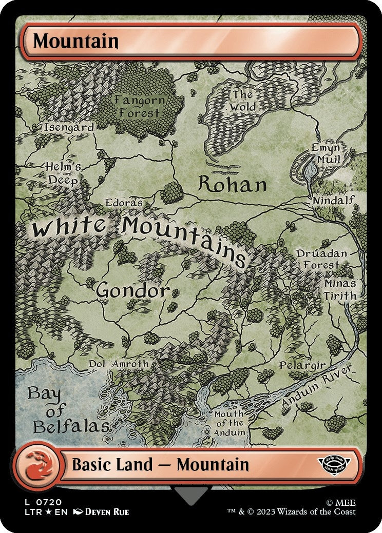 Mountain (0720) (Surge Foil) (720) (LTR)
