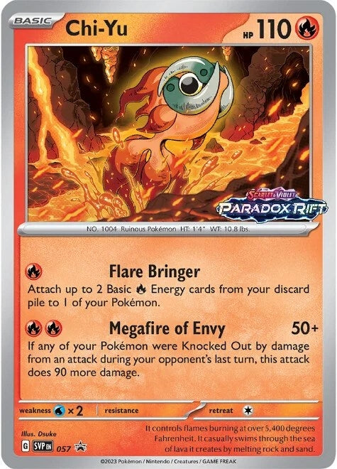Chi-Yu - 057 (Prerelease) (057) (SV: Scarlet & Violet Promo Cards) (SVP)