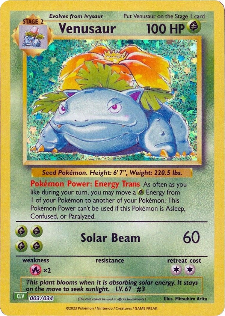 Venusaur (003/034) (CL)
