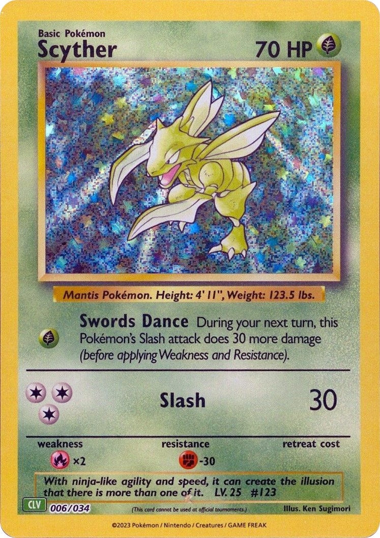 Scyther (006/034) (CL)