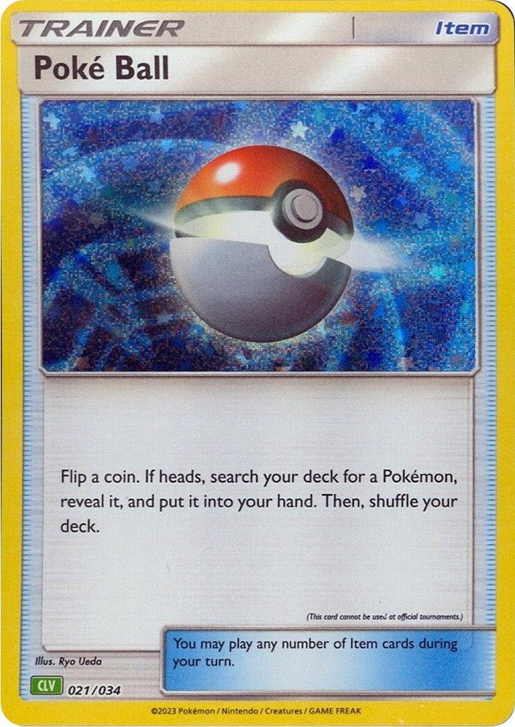 Poke Ball (CLV) (021/034) (CL)