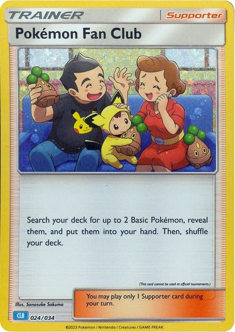 Pokemon Fan Club (CLB) (024/034) (CL)