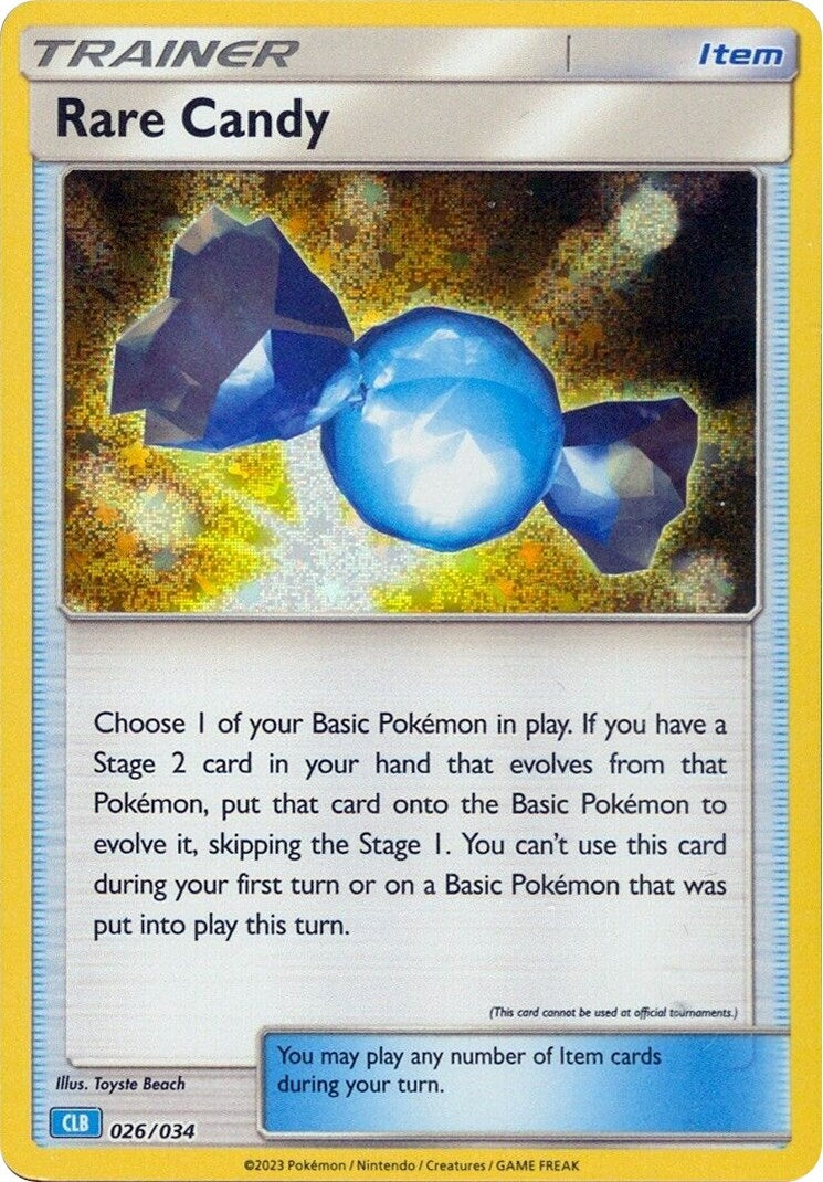 Rare Candy (CLB) (026/034) (CL)