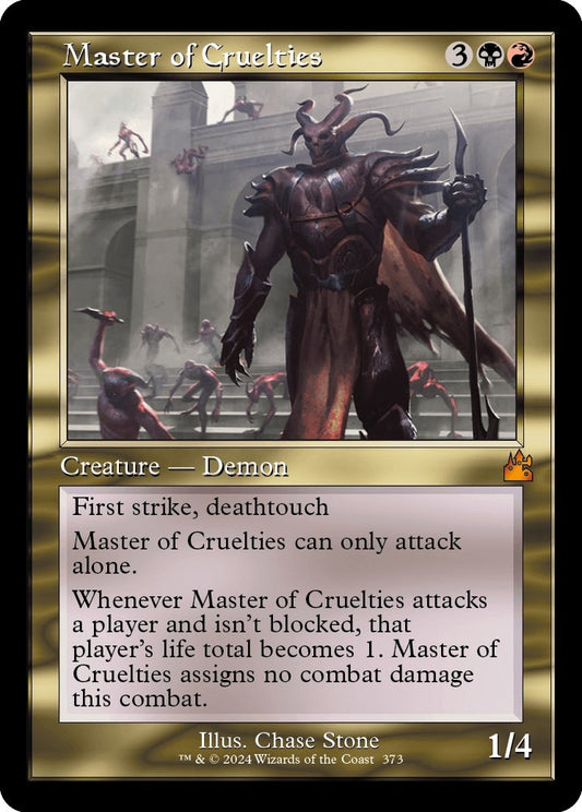 Master of Cruelties (Retro Frame) (373) (RVR)