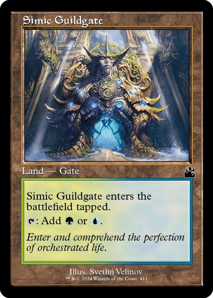 Simic Guildgate (Retro Frame) (411) (RVR)