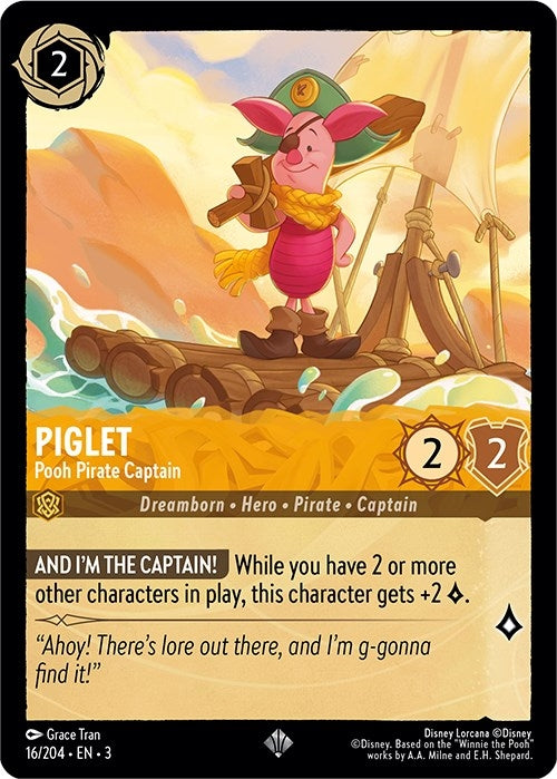 Piglet - Pooh Pirate Captain (16/204) (3)
