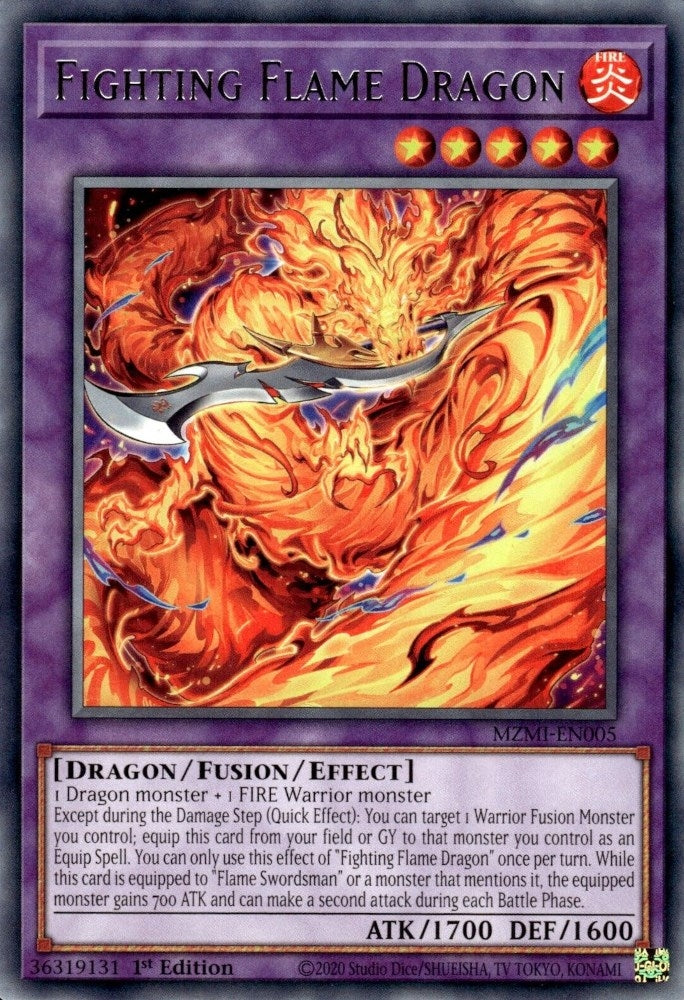 Fighting Flame Dragon (MZMI-EN005) (MZMI)