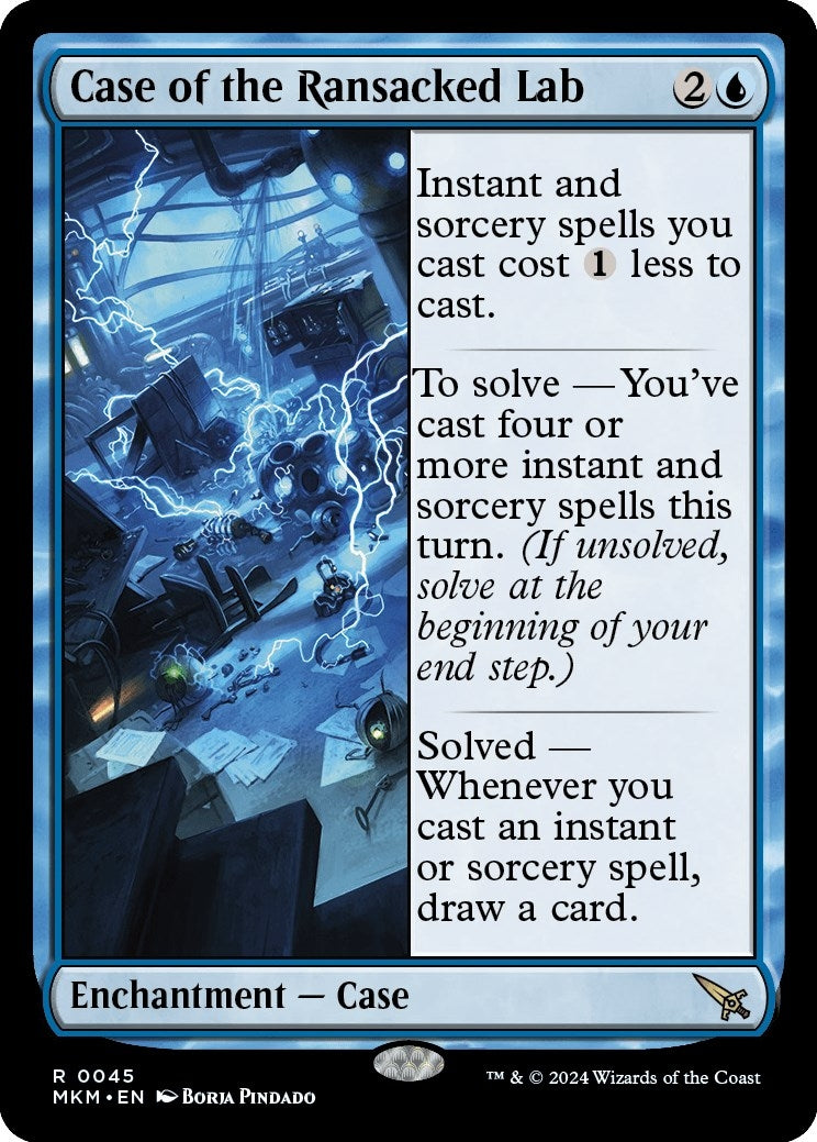Case of the Ransacked Lab (45) (MKM)