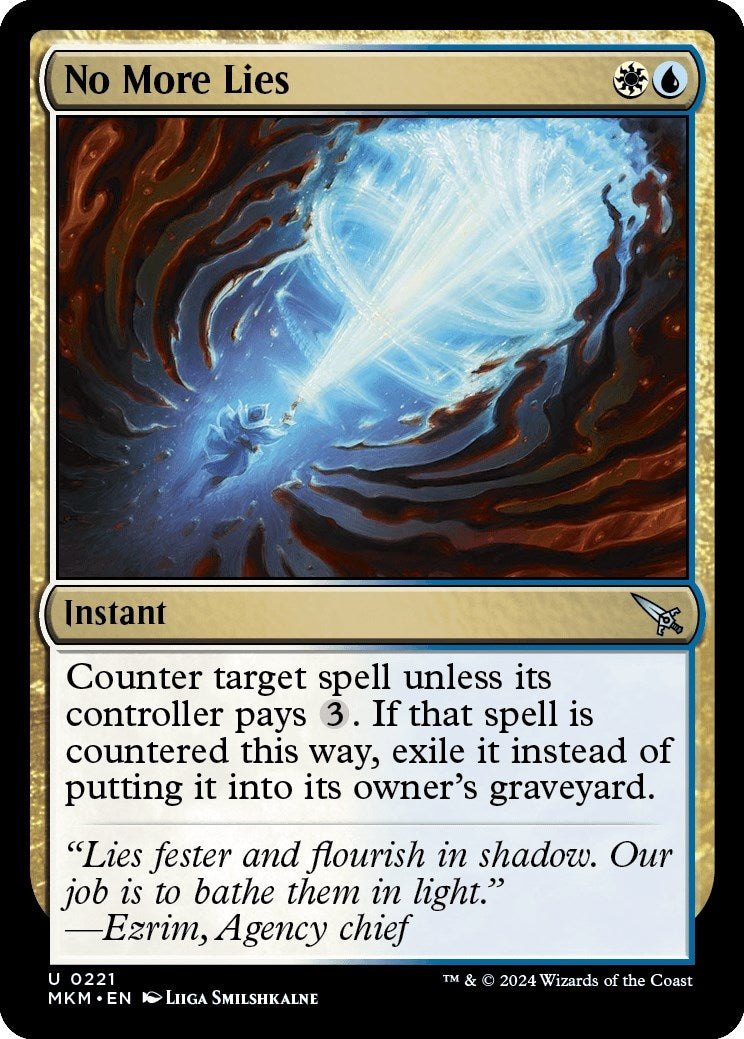 No More Lies (221) (MKM)