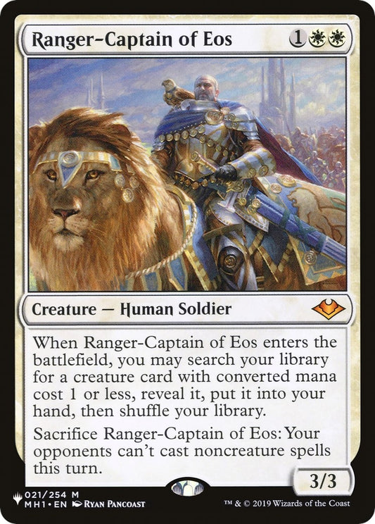 Ranger-Captain of Eos (021/254) (The List Reprints) (LIST)