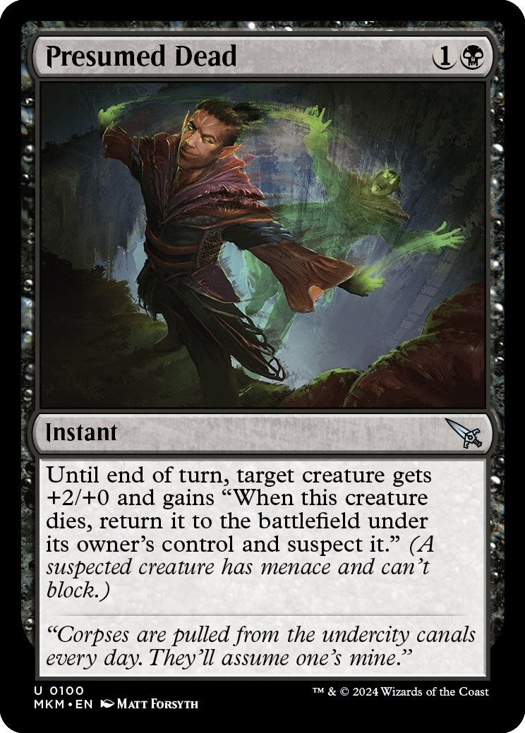 Presumed Dead (100) (MKM)