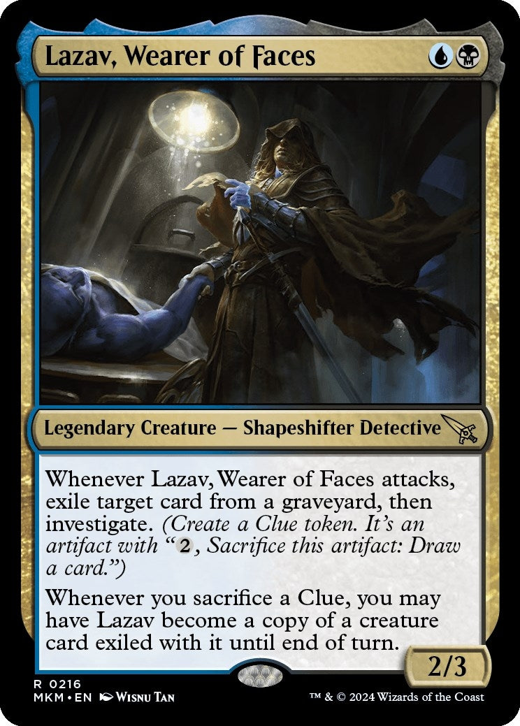 Lazav, Wearer of Faces (216) (MKM)
