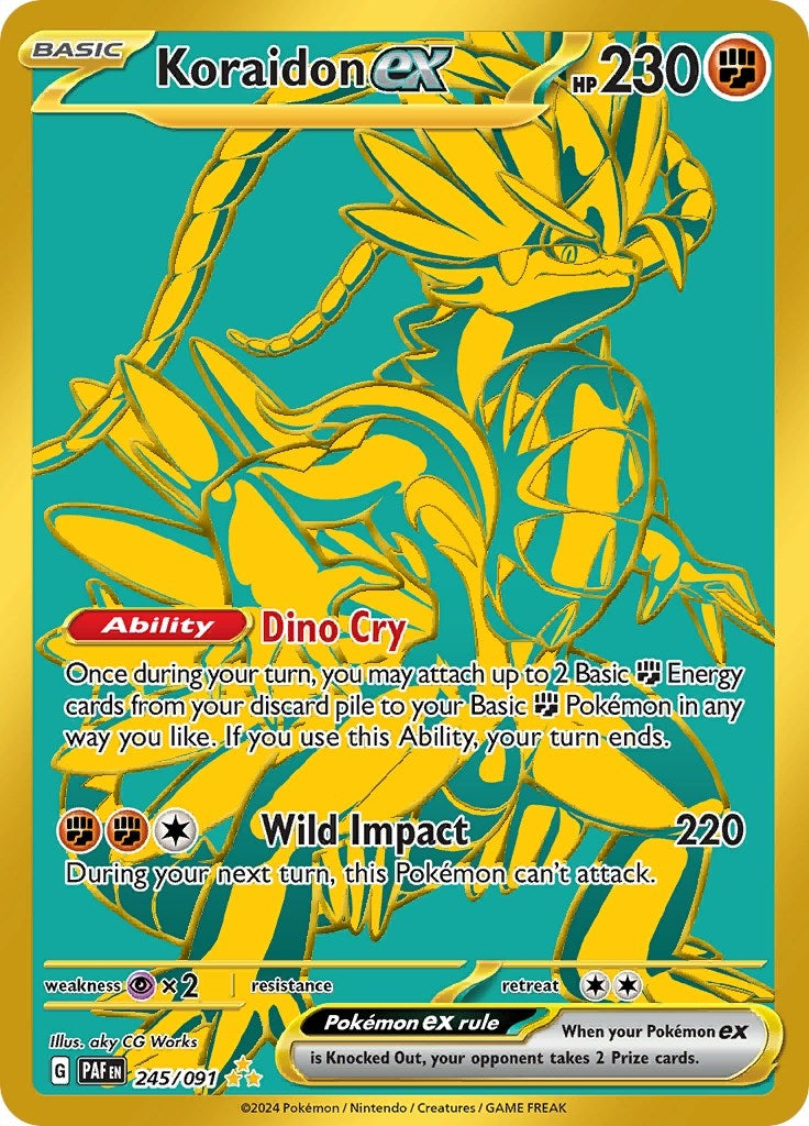 Koraidon ex (245/091) (PAF)