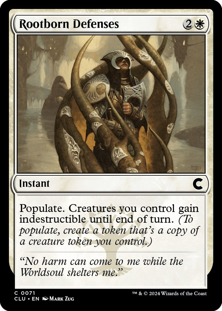 Rootborn Defenses (71) (CLU)