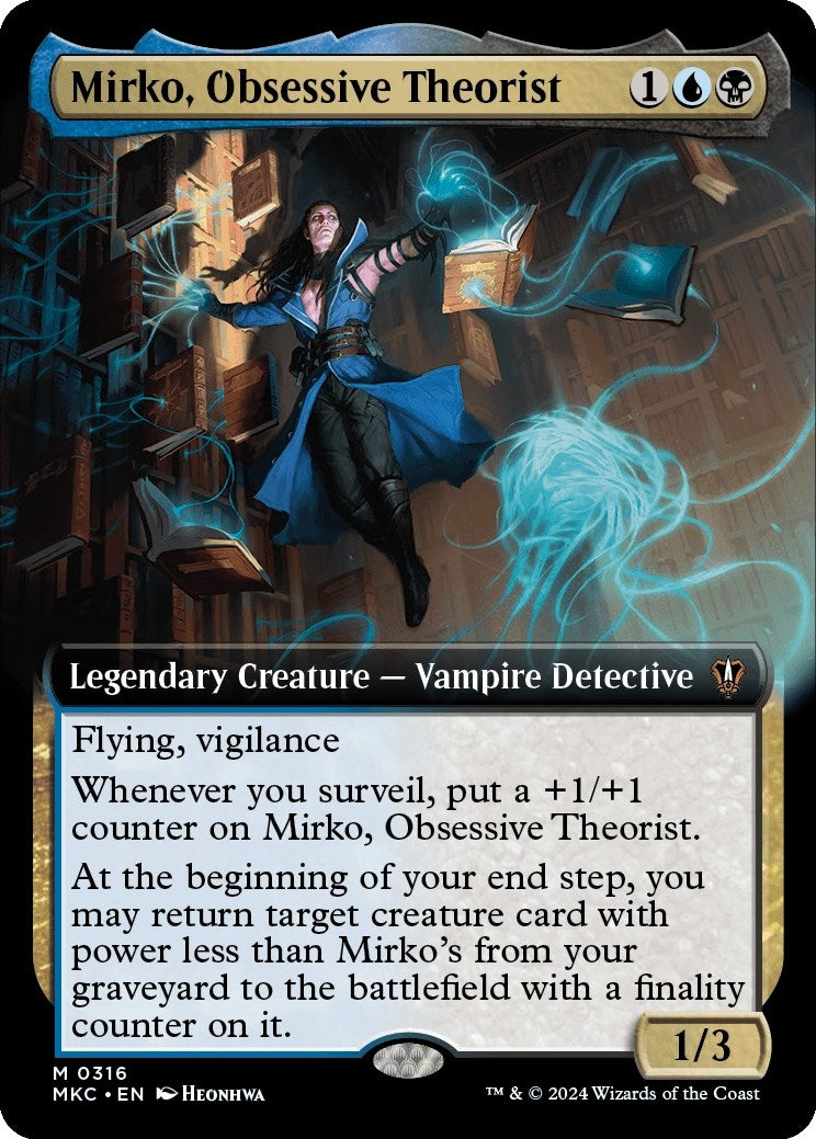 Mirko, Obsessive Theorist (Extended Art) (316) (MKC)