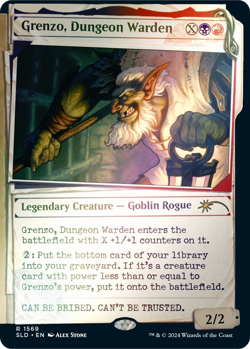 Grenzo, Dungeon Warden (Rainbow Foil) (1569) (SLD)