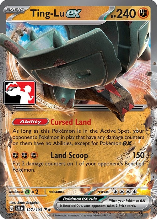 Ting-Lu ex (127/193) (Prize Pack Series Cards)